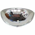 Omni-View 32 in. Half Dome Mirror, Polycarbonate ONV-180-32-PC